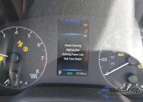 2025 Toyota Corolla Cross Le from USA, damaged, VIN 7MUCAAAGXSV137870